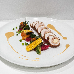 Escalope de poulet sauce suprme