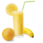 Jus de banane orange