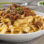 tagliatelles  la bolognaise