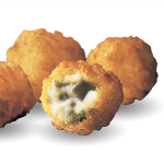 Croquettes au fromage releves aux poivrons
